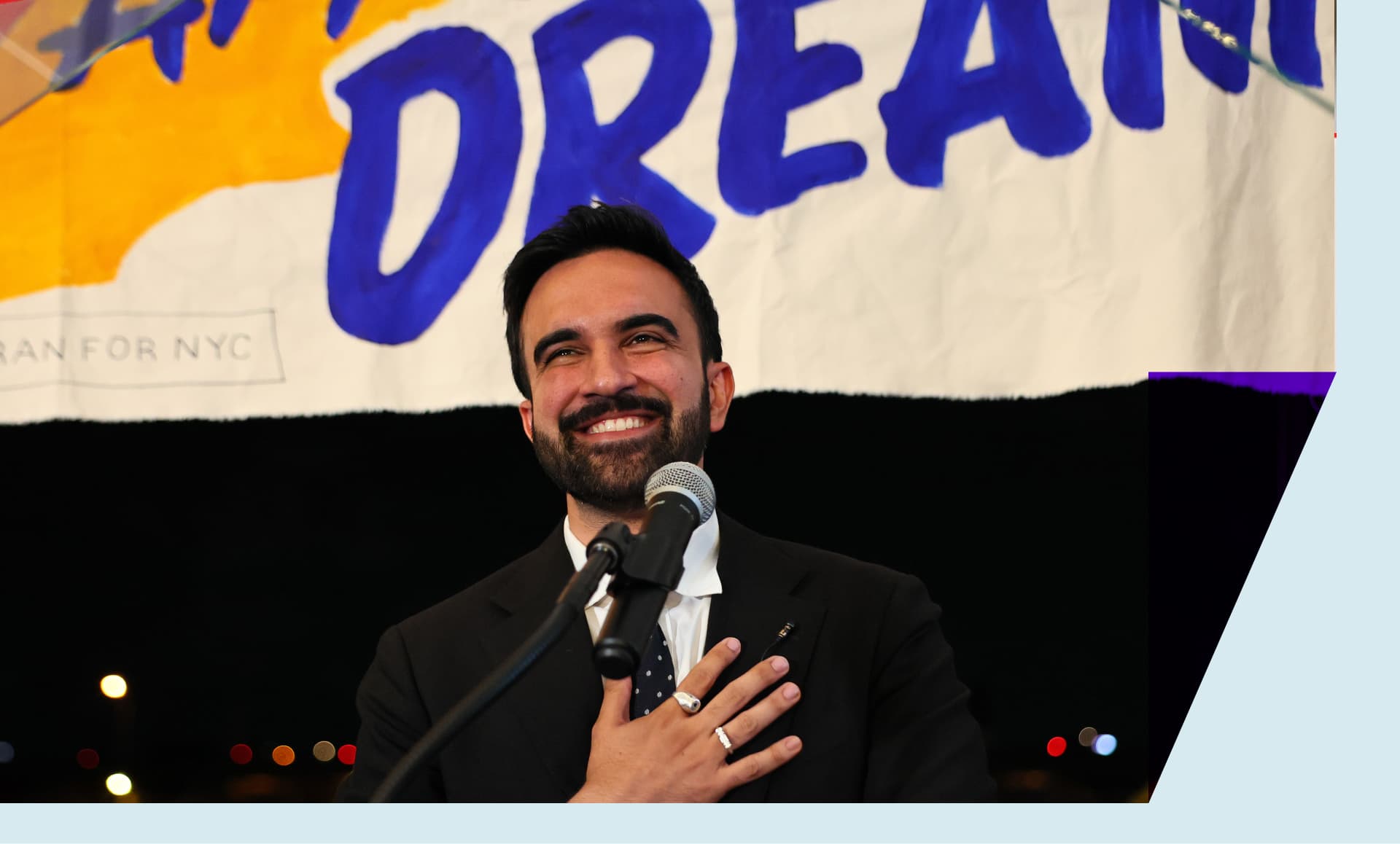 New York mayoral candidate, State Rep. Zohran Mamdani (D-NY)