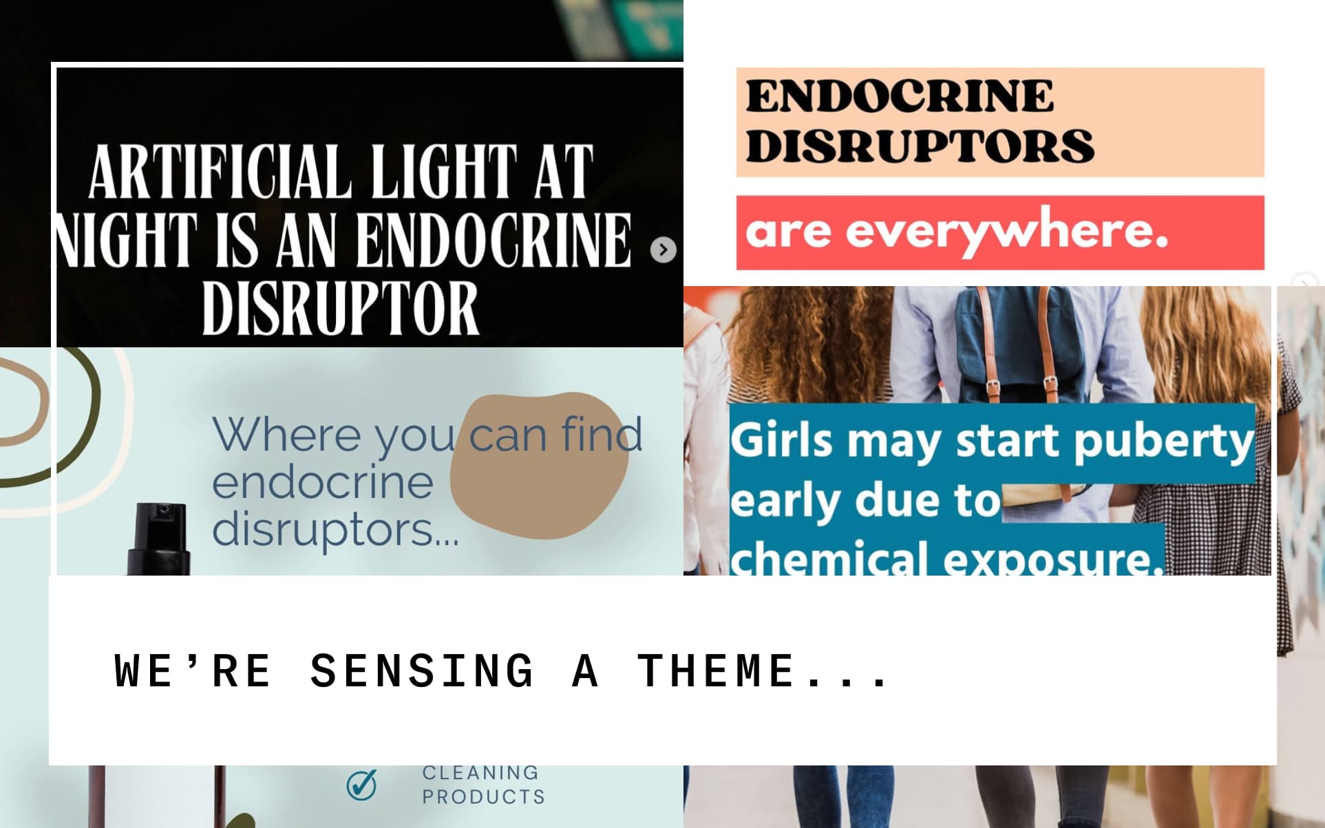 headlines about endocrine disruptors