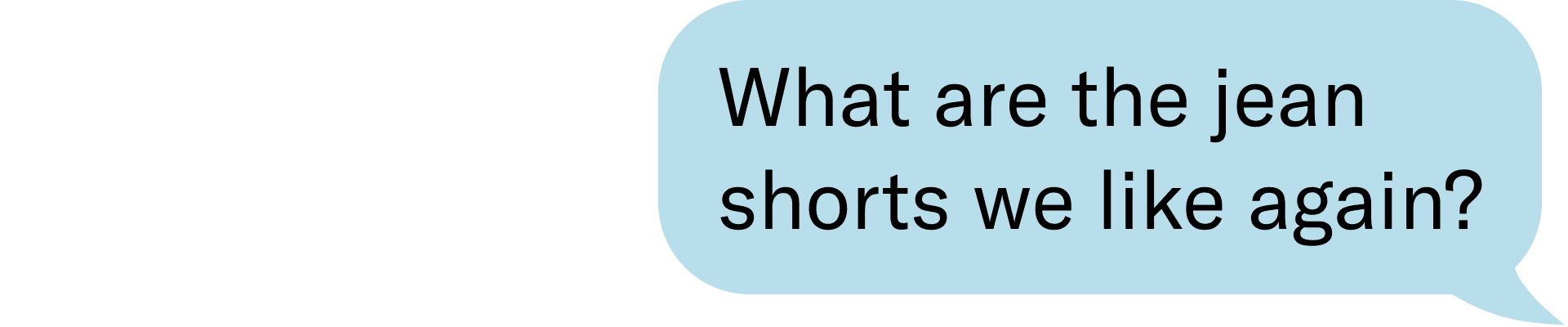 What are the jean shorts we like again?