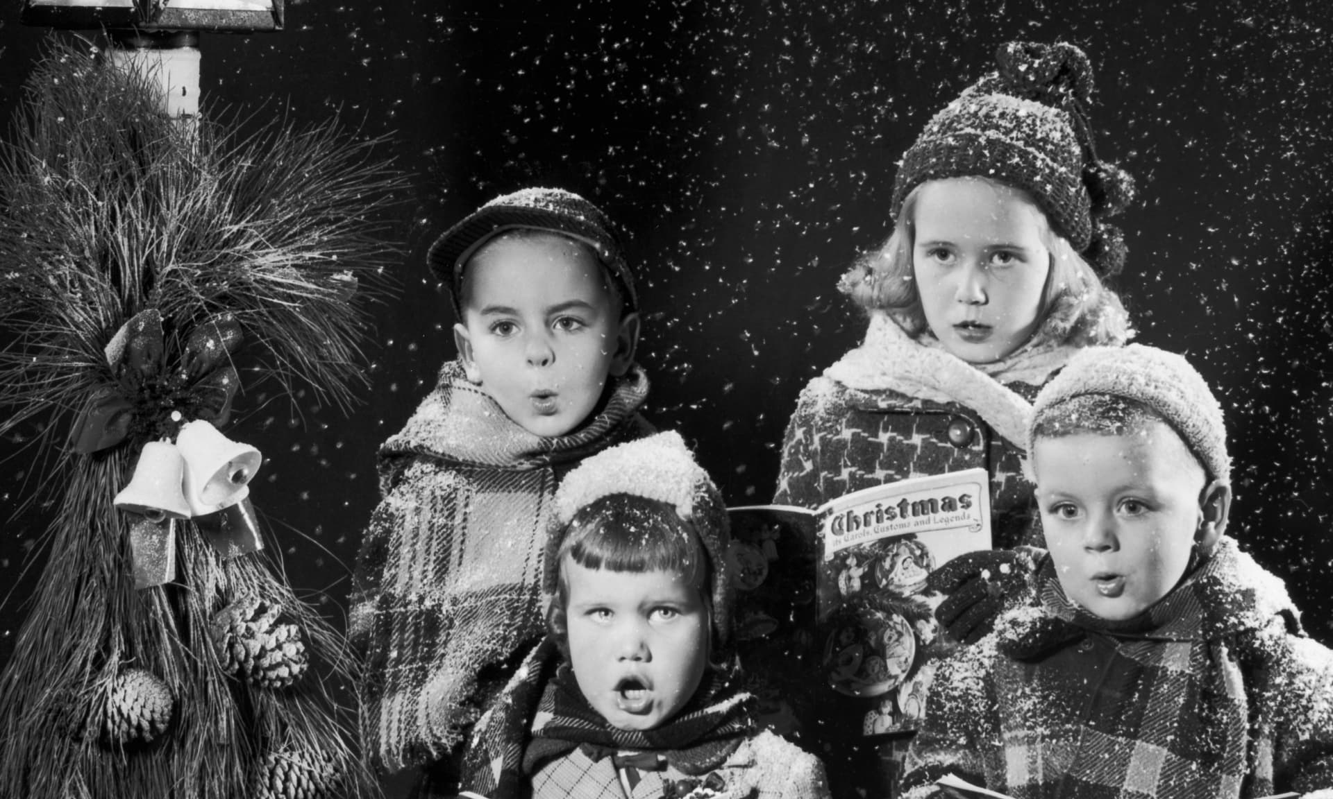 Children singing carols