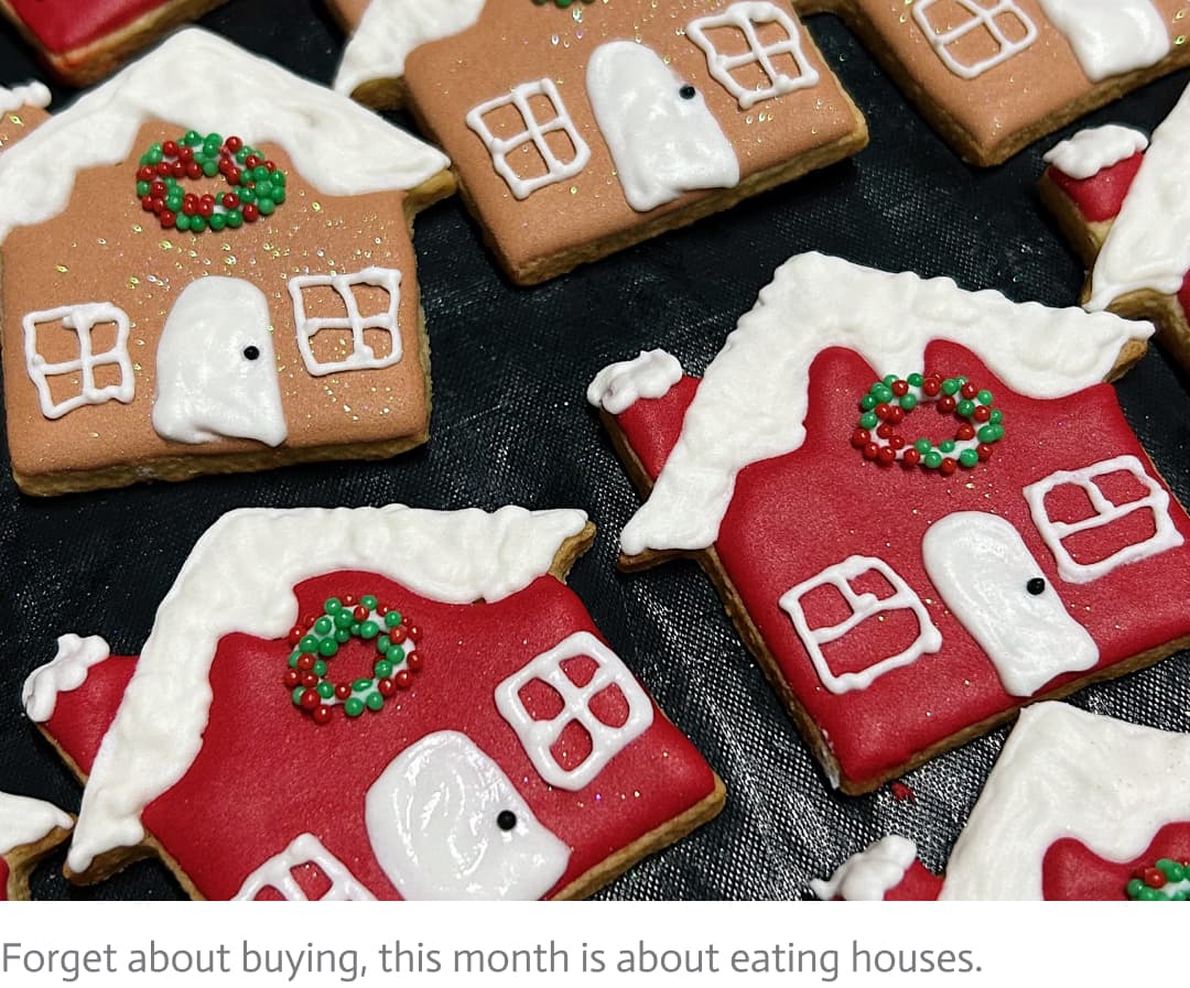 gingerbread houses