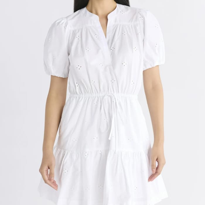 Free Assembly Tiered Mini Dress