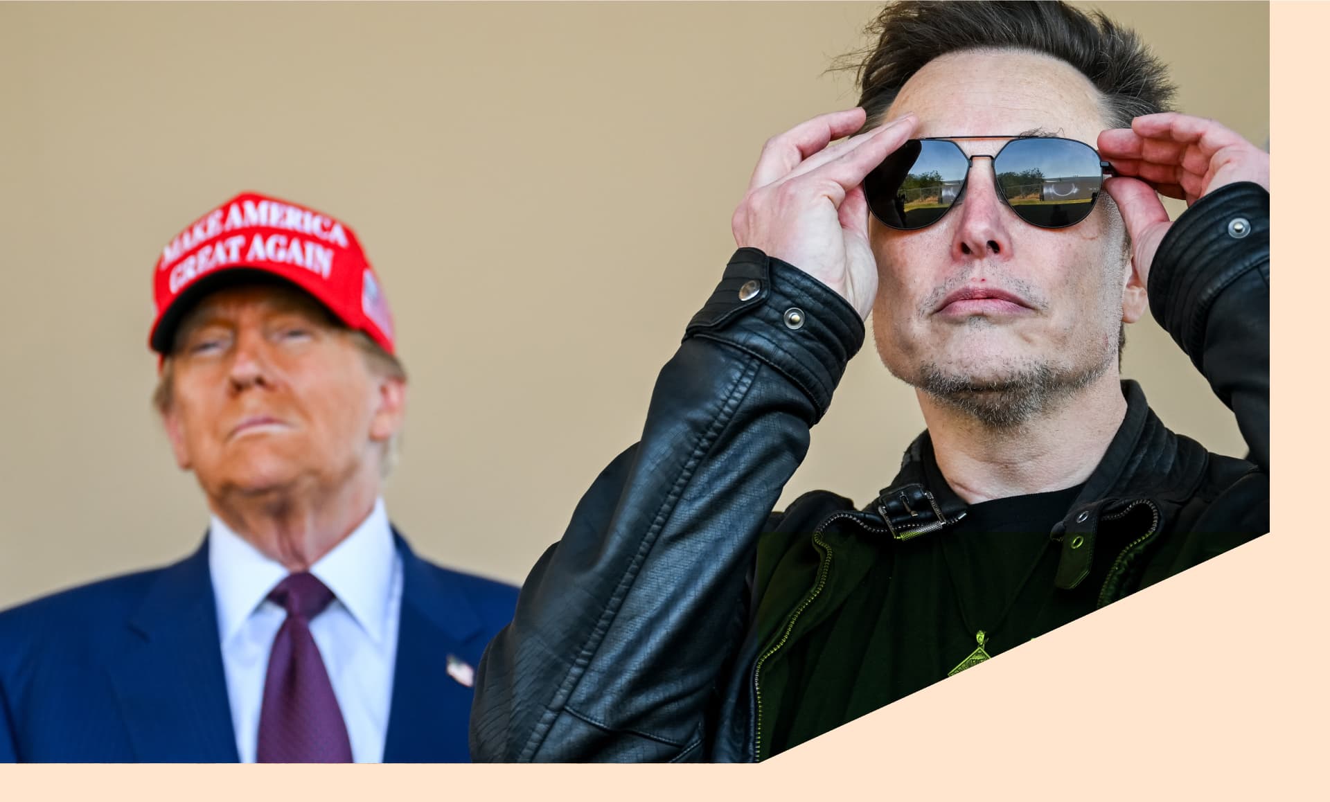 U.S. President-elect Donald Trump and Elon Musk