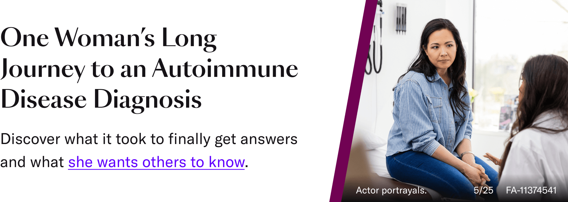 One women's long journey to an autoimmune disease diagnosis