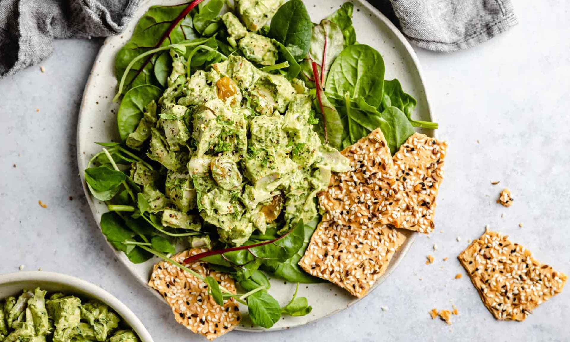 Herby Chicken Salad from The Defined Dish