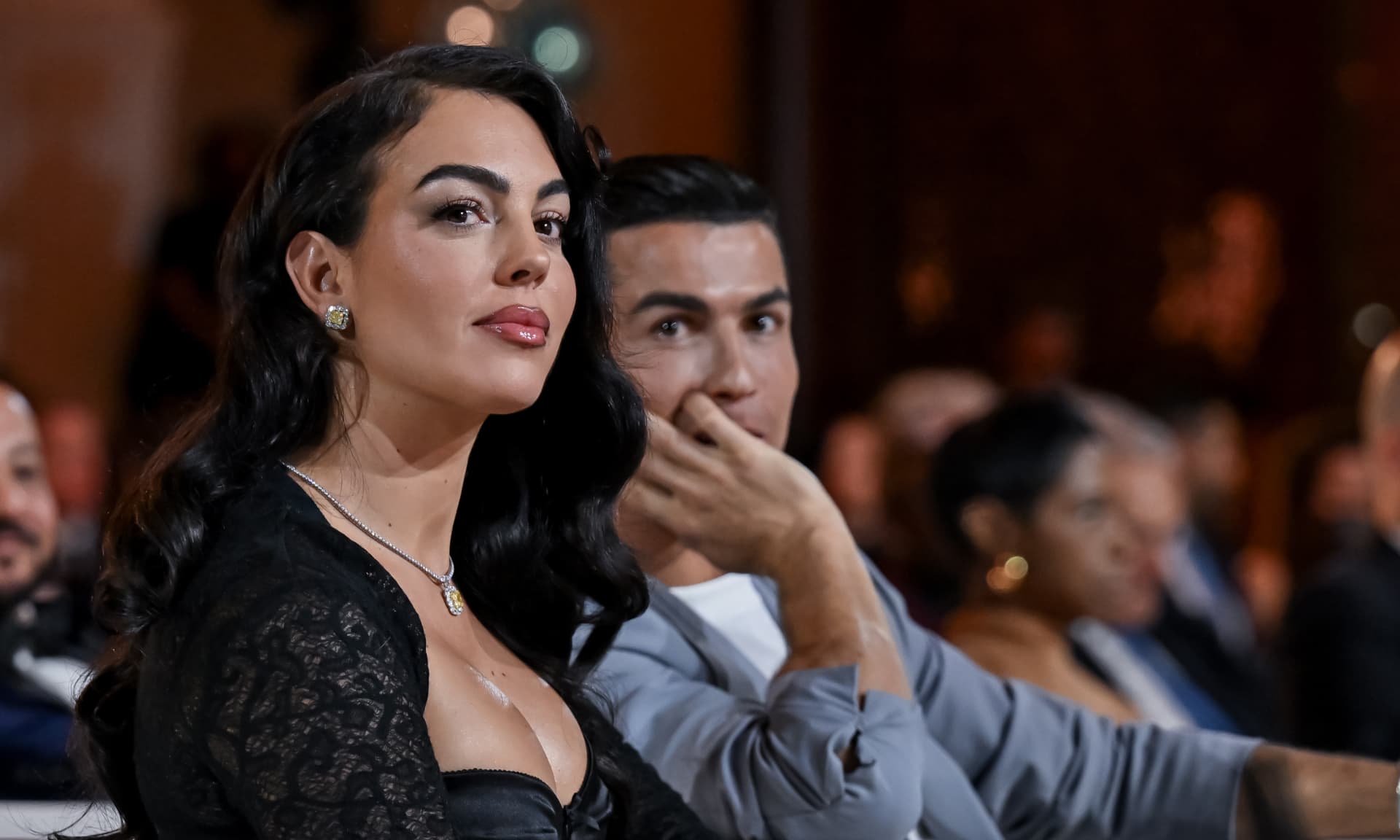 Georgina Rodríguez and Cristiano Ronaldo