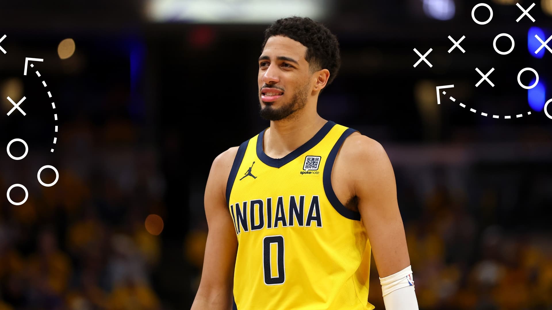 Tyrese Haliburton #0 of the Indiana Pacers